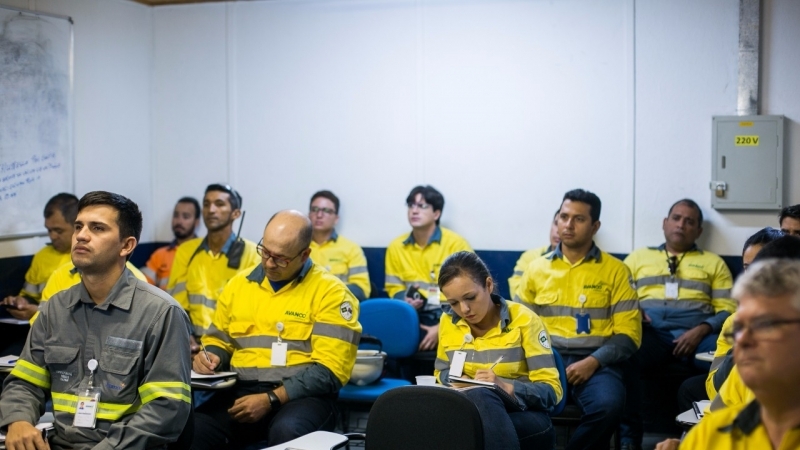 Treinamento e simulado interno de situações de emergência da barragem Antas Norte