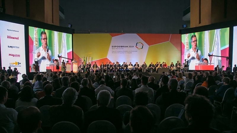 Exposibram 2019: cerimônia de inauguração mostra a necessidade de aprender com o passado e analisar o futuro da mineração brasileira