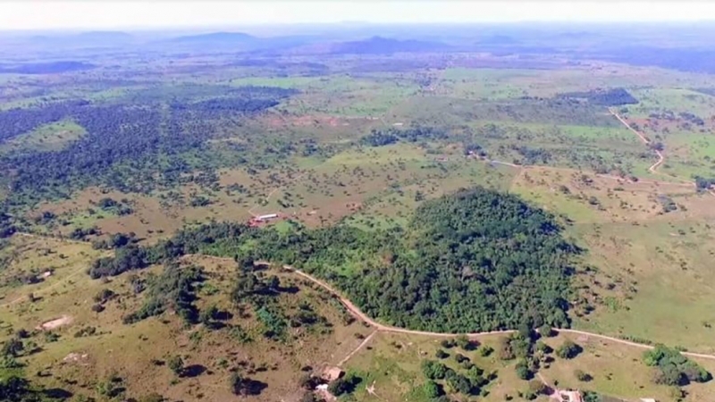 Início da construção de Pedra Branca